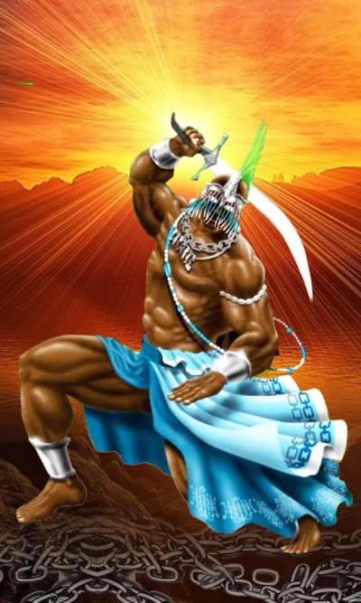 imagem, foto de ogum orixá candomblé umbanda