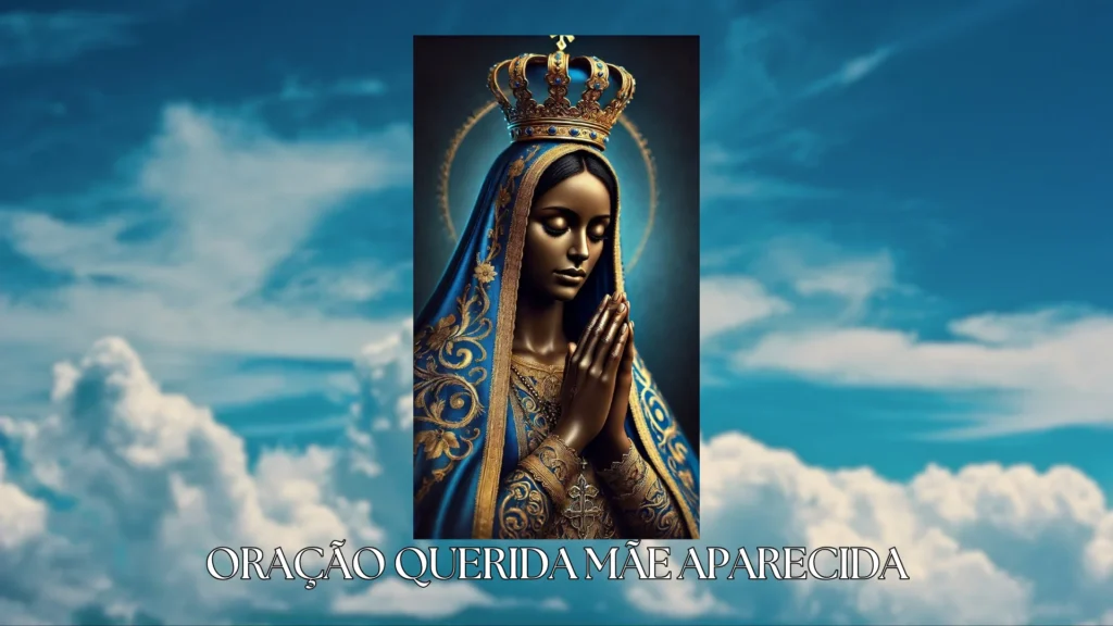 imagem, foto de oração querida mãe aparecida