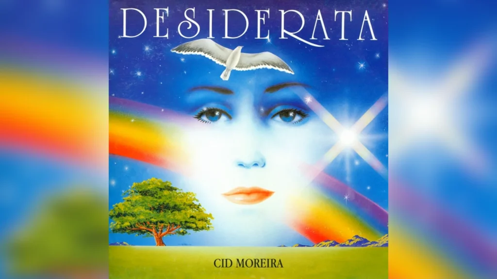 capa do cd/lp/álbum Desiderata narrado por Cid Moreira de 1987