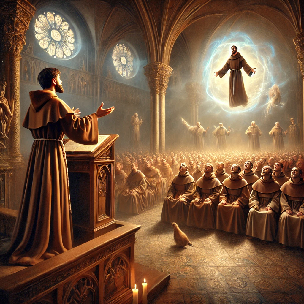 milagre de santo antonio fenomeno da bilocação