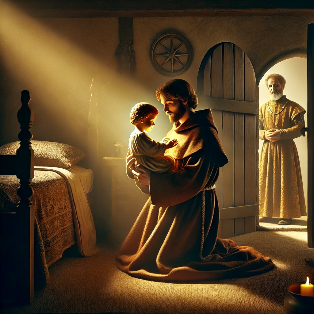 milagre de santo antonio vinda do menino jesus