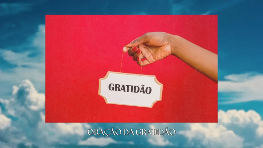 Oração da Gratidão